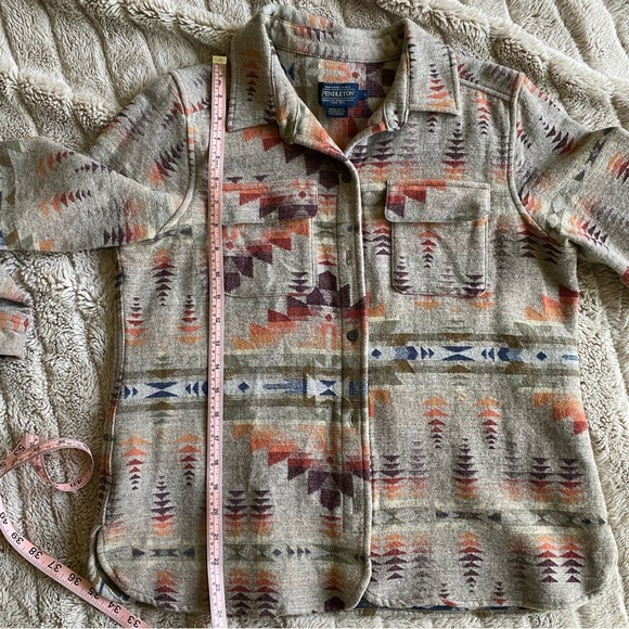 Wool Pendleton Shacket - Picture 8 of 9